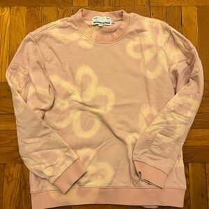 Sundae School Pink Tie-Dye Sweatshirt